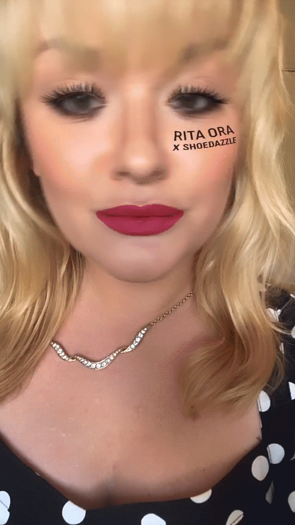 Instagram AR Filter for Rita Ora x ShoeDazzle