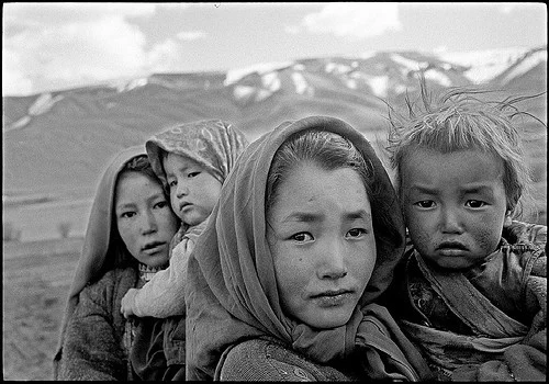 Too young to understand the difficulties of the immortal question "Are We Officially Dating?" Hazara Children by Balazs Gardi/ cc