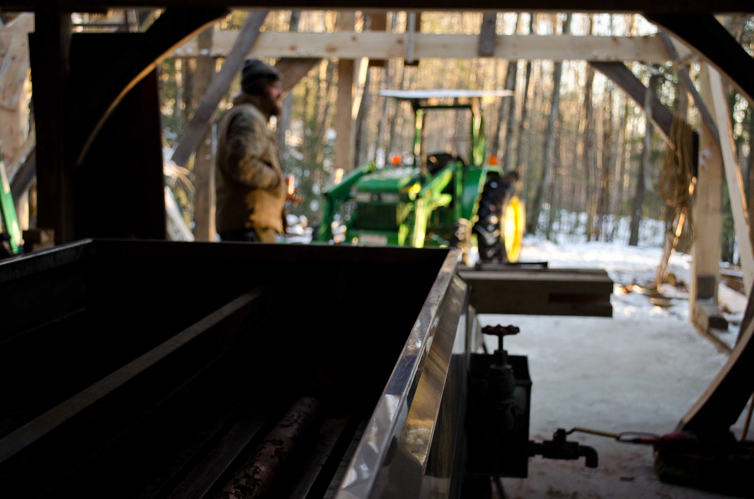 Timber Frame, Sugar Shack, Bixby's Best, Maple Syrup, Bolton Landing