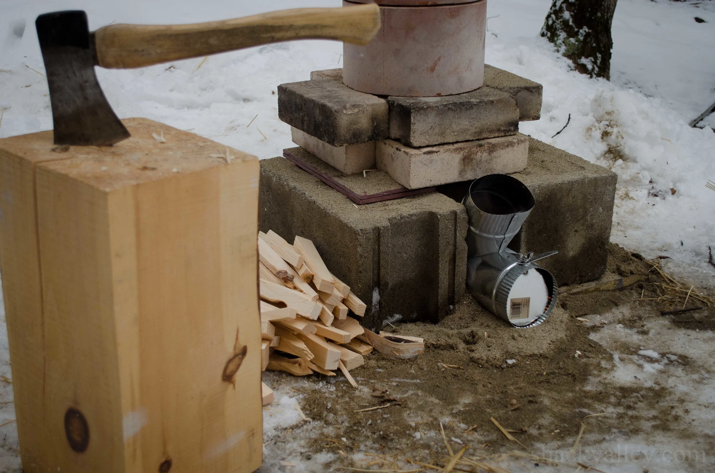 Maple Syrup Rocket Stove Part 1 — ShackValley • David E Cummings