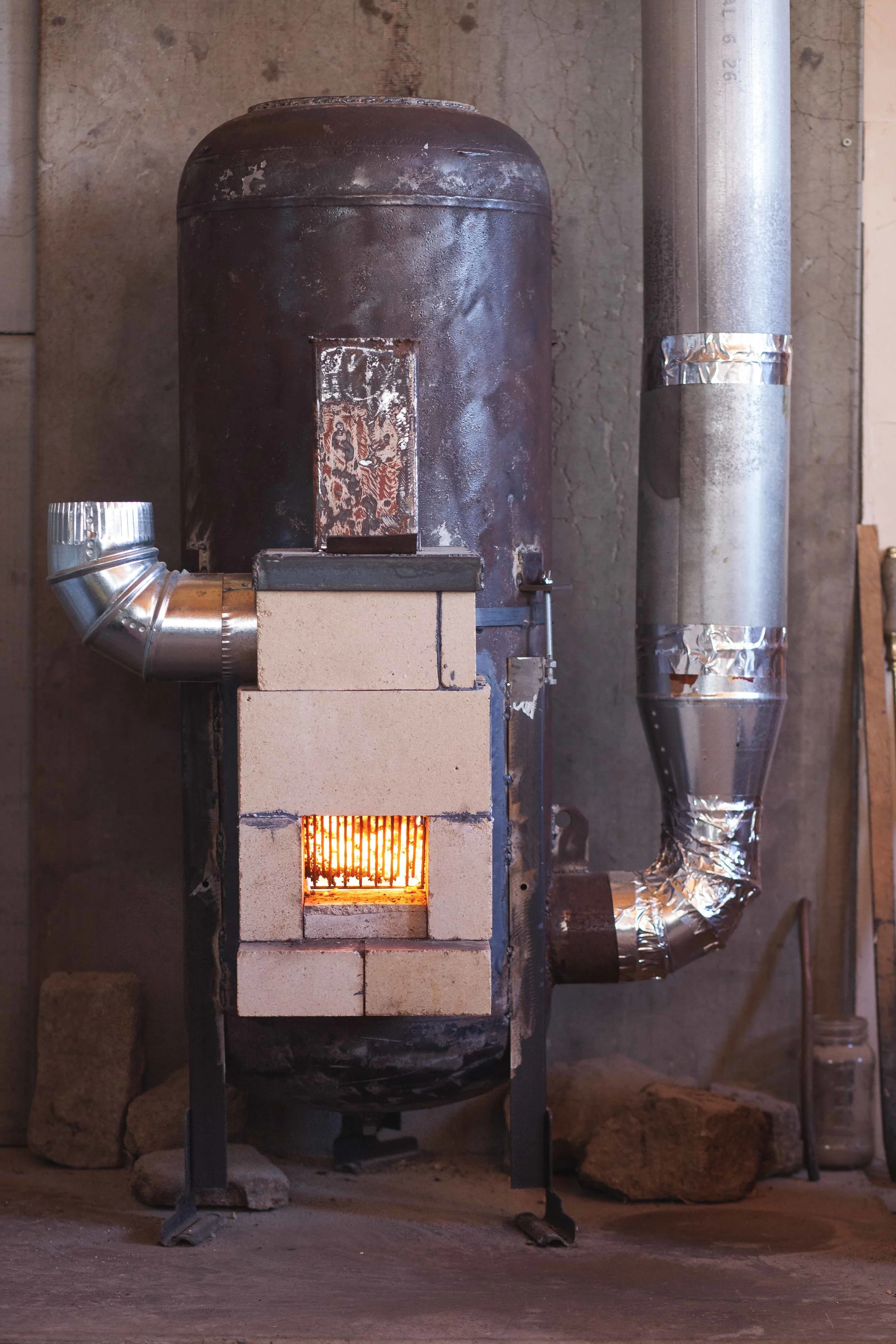 Homemade Rocket Stove Heater — ShackValley