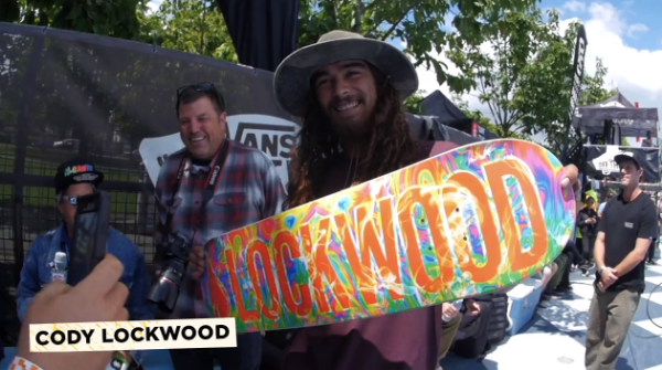 Cody Lockwood gets the PRO model from Lifeblood Skateboards!