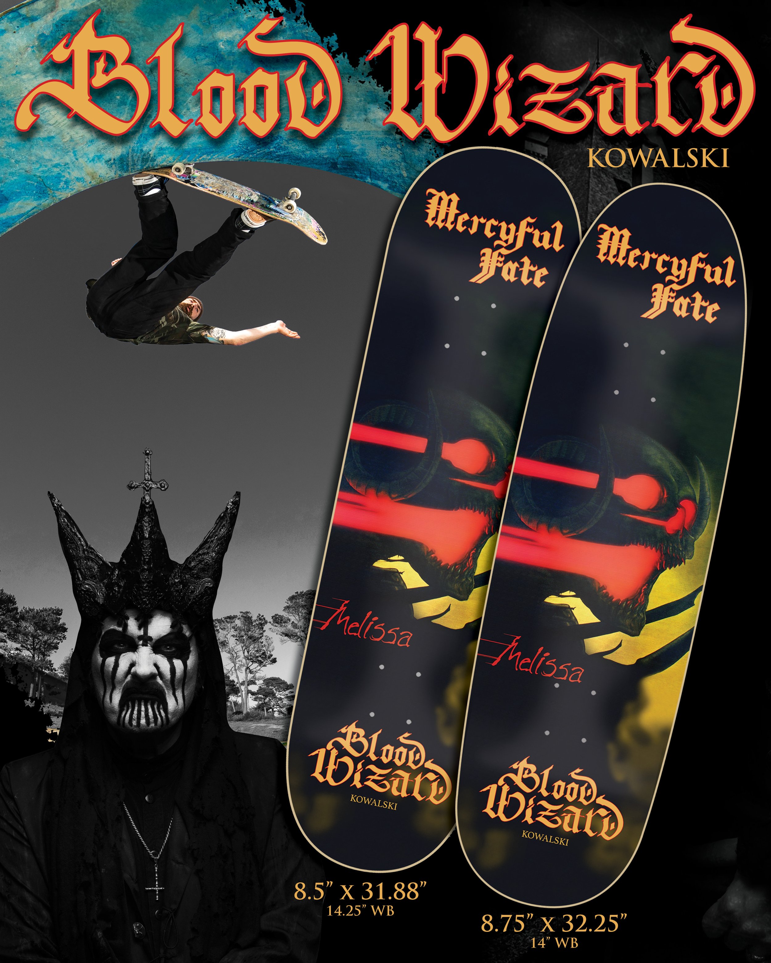Mercyful Fate X Blood Wizard x Portal Dimension Collabs Mercyful Fate X Blood Wizard x Portal Dimension Collabs