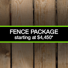 Based on 150 linear feet of pressure treated fence with one gate. Fortress 1 style fencing.
