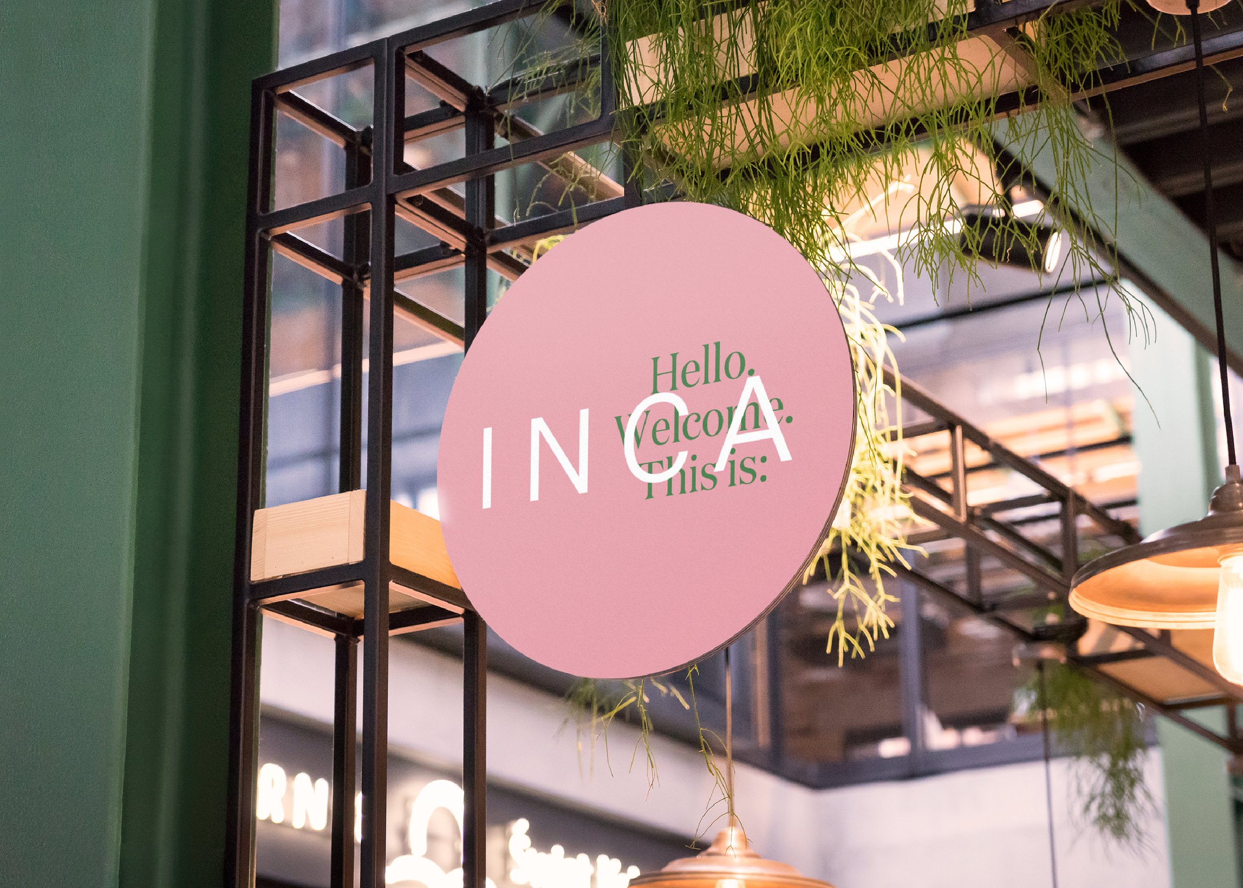 INCA - restaurant identity