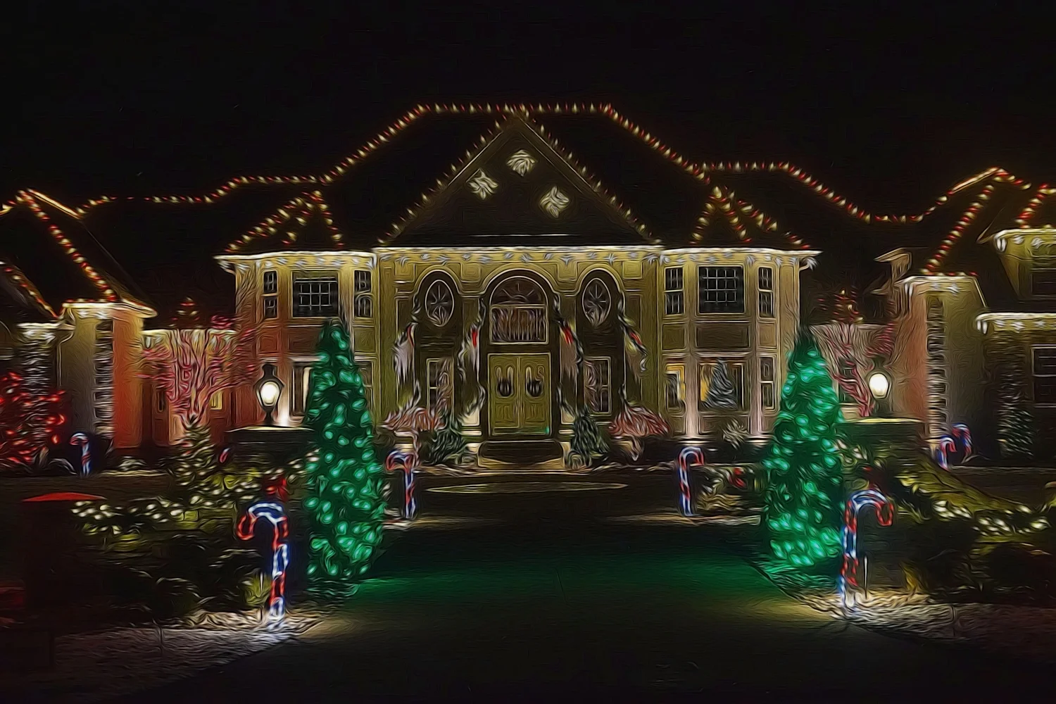  Christmas lights in North Canton, OH 