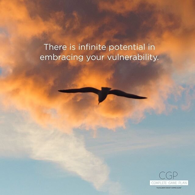 An incredibly powerful statement that you cannot take lightly. Vulnerability or another way to view it, being open &amp; available is the fundamental action needed to achieve our happiness. The act of being vulnerable involves healthy conflict, sitti