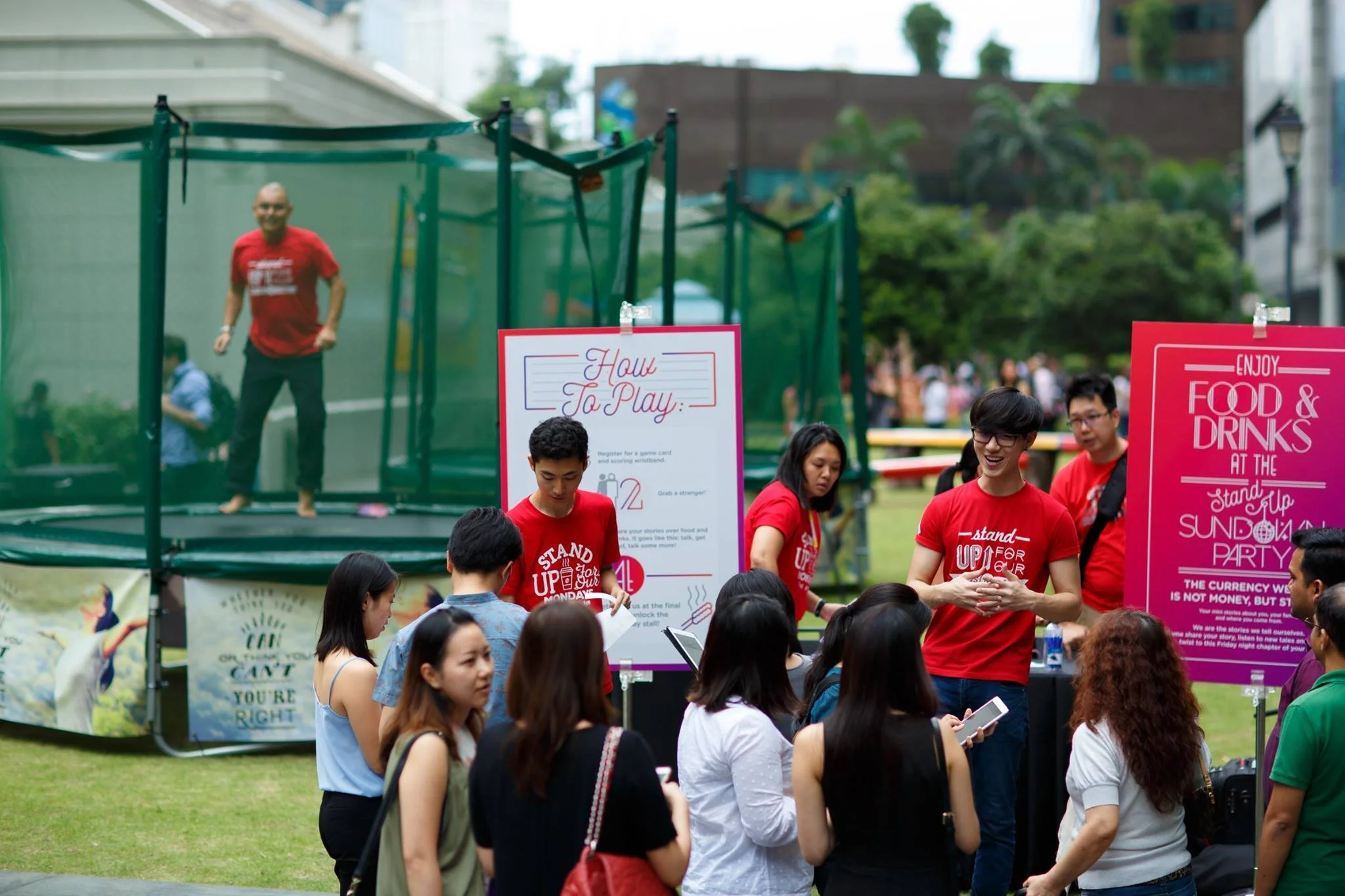 The StandUp Sundown Party!