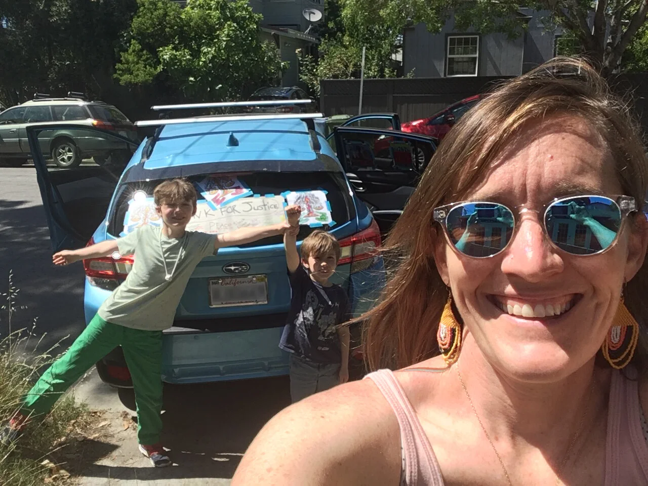  Joining the Car Caravan For Justice in San Francisco 