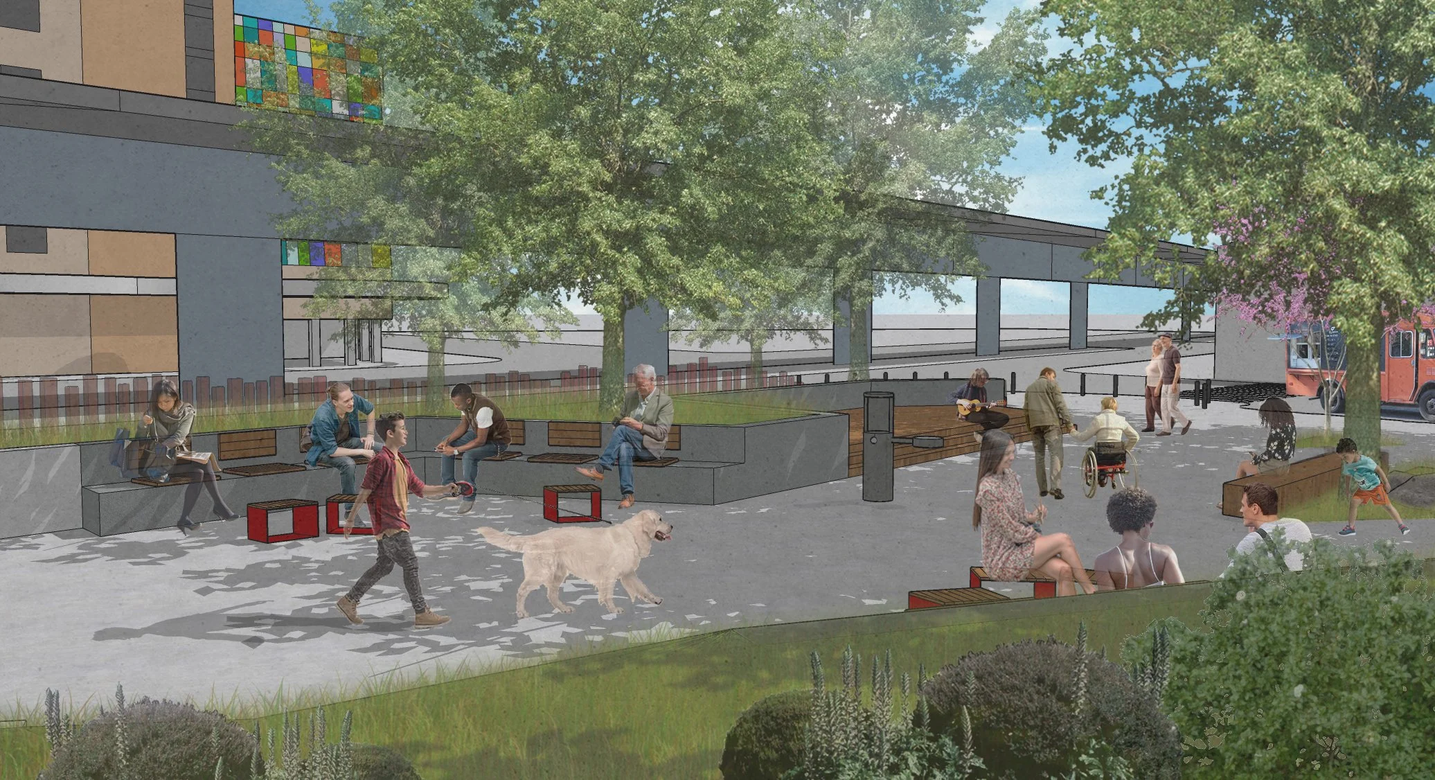 Helen MacGregor Plaza — BAY TREE DESIGN