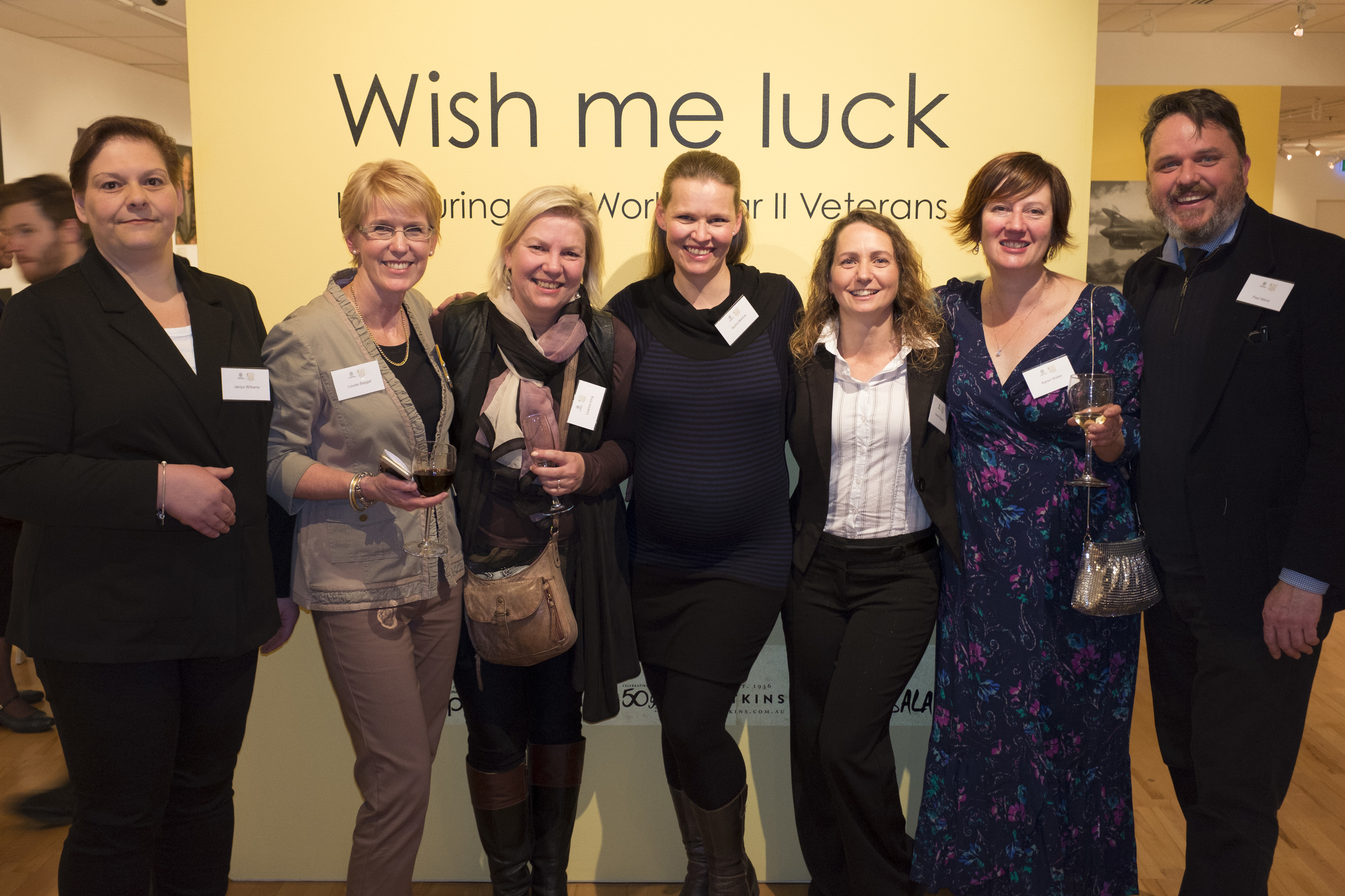 Jacqui, Louise, Leanne, Nadia, Naomi, Karen and Paul. Just a few of those involved from the AIPP.
