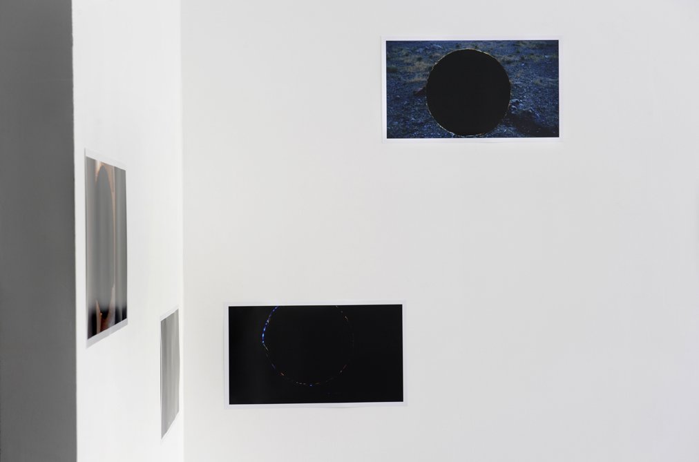 Amie Siegel Black Moon / Hole Punches 2010 C-prints, 13.5 x 24 in / 32.3 x 61 cm Exhibition View