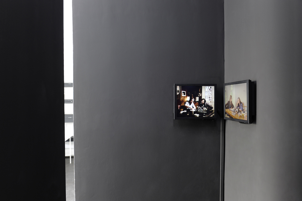 Amie Siegel Black Moon / Mirrored Malle 2010 2-channel video installation from 16mm film Exhibition View