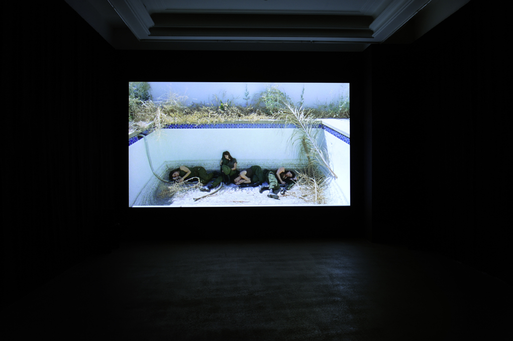 Amie Siegel Black Moon 2010 HD from Super-16mm film, 20 minutes, color/sound Exhibition View
