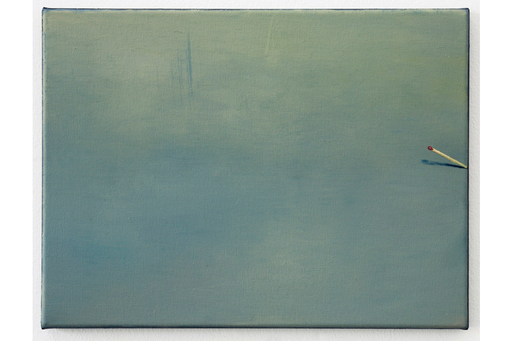 Ivan Seal Untitled, from the installation Dunce 2010 Oil on canvas 30 x 40 cm / 12 x 16 in