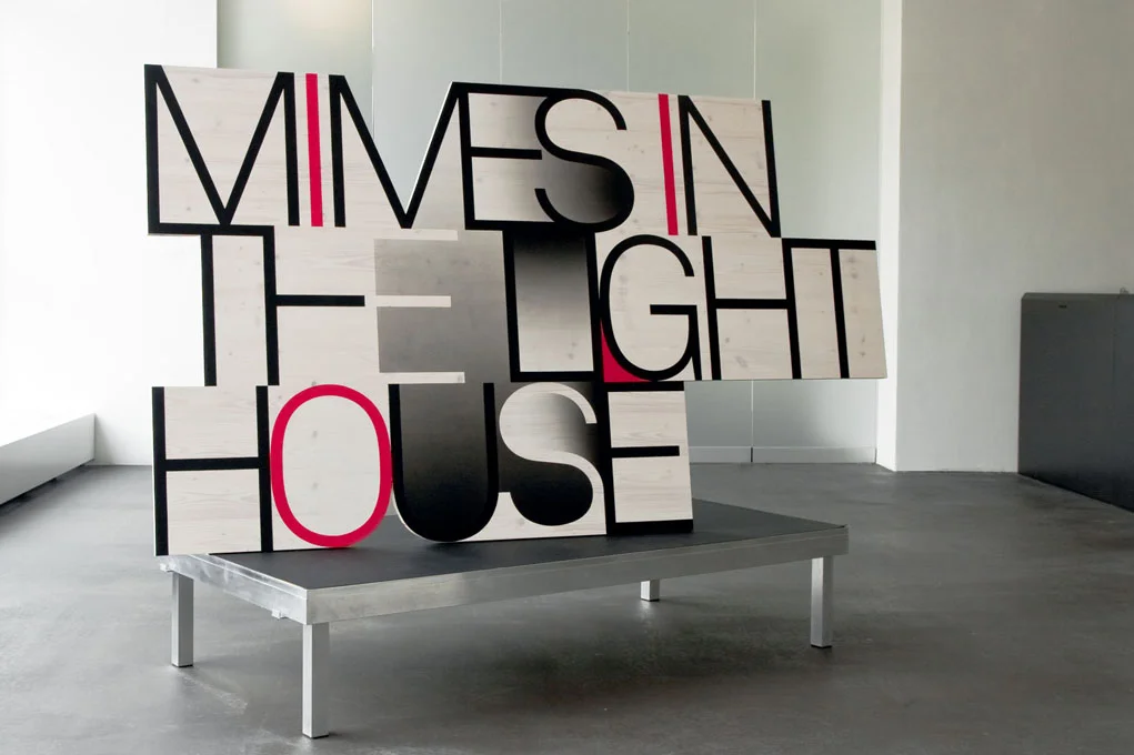 Markus Weisbeck MITLH 2009 Paint on Wood (Airbrush) 146 x 250 cm / 57,5 x 98,4 in 