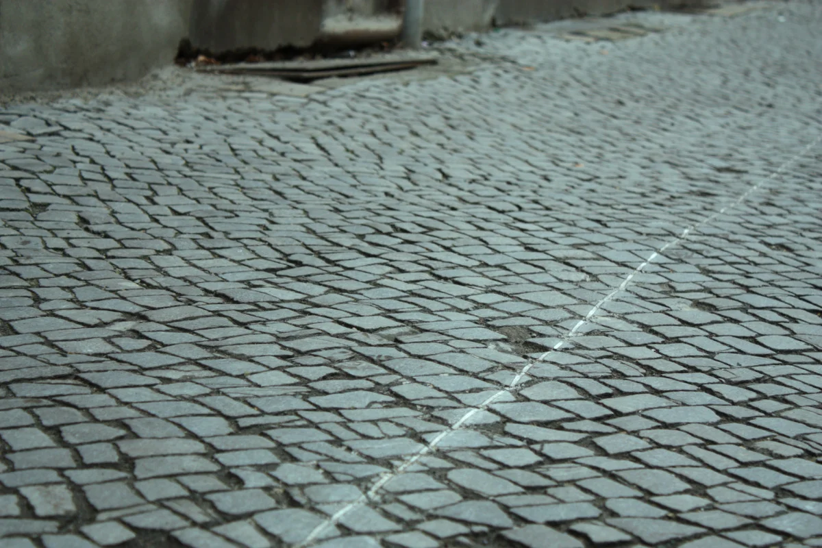 Mickaël Marchand, Untitled 2012 Diverse materials ~3,5 km Variable Dimensions In Situ