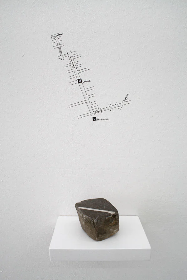 Mickaël Marchand Untitled 2012 Diverse materials ~3,5 km Variable Dimensions