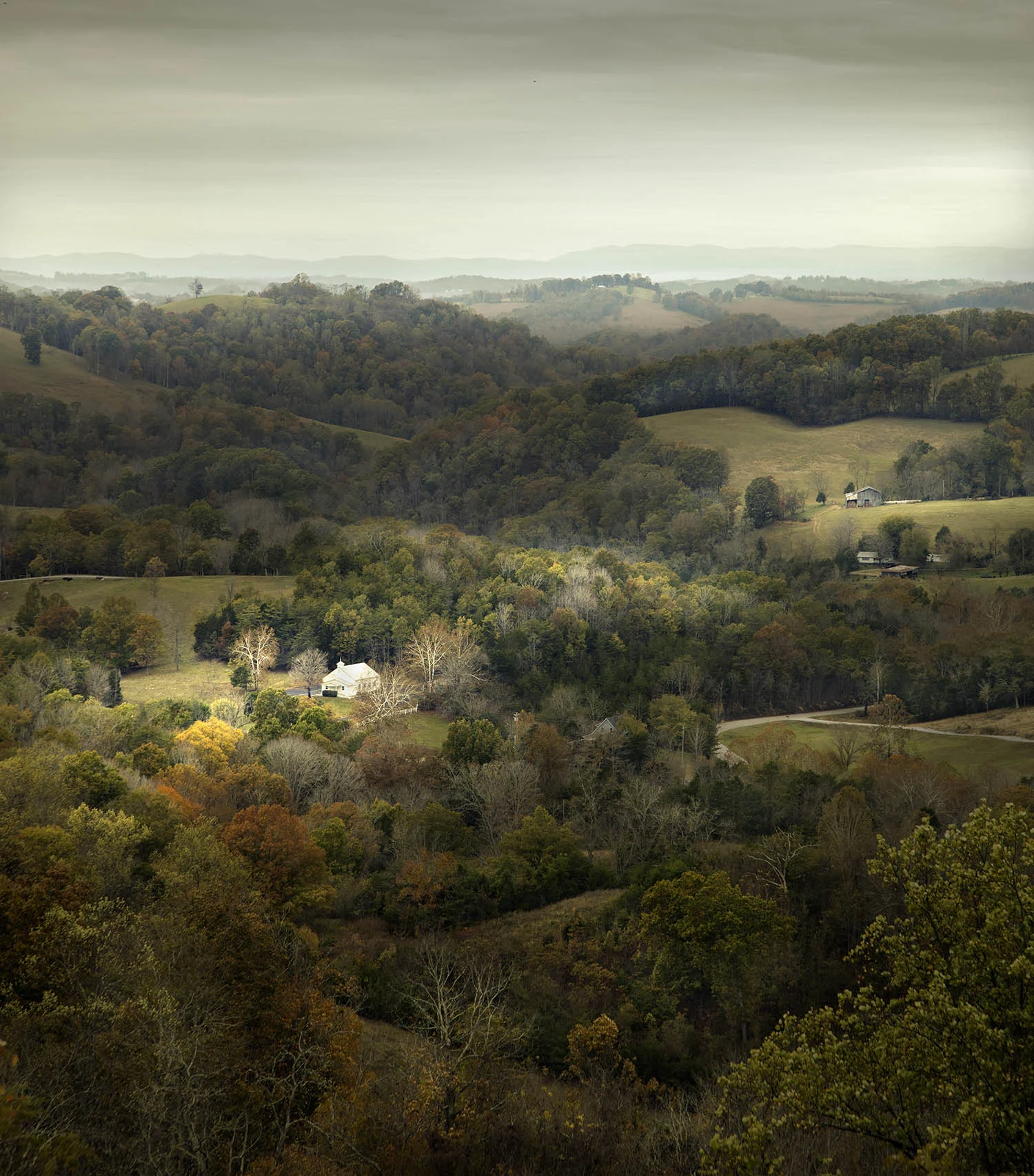 White Church, US 25E, Grainger County