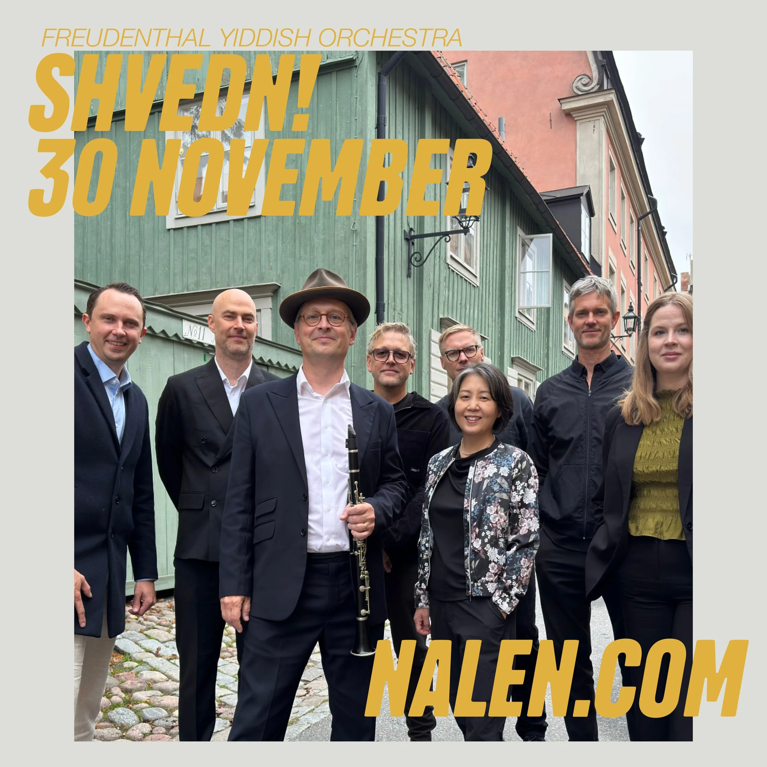 SHVEDN! med Freudenthal Yiddish Orchestra