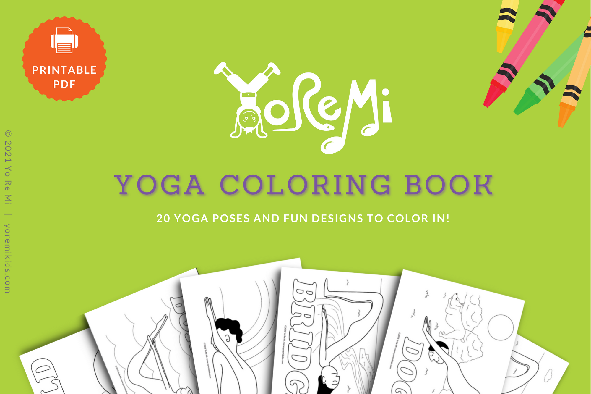 Yoga Cards for Kids - Great for Brain Breaks - Fun with Mama