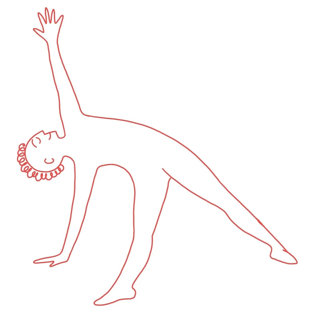Feel Like a Rockstar with Fallen Triangle Yoga Pose — Yo Re Mi