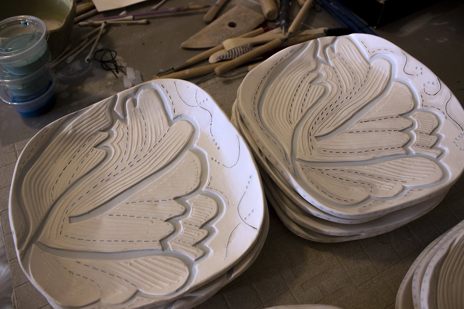 Melissa Lipscomb Ceramic Plates (1).jpg