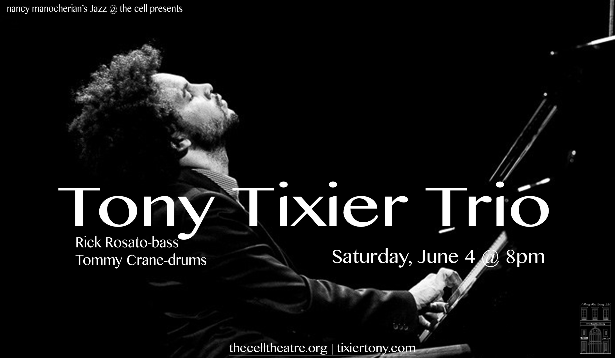 "Tony n'est pas seulement un pianiste aux qualités rares (puissance minérale du toucher, sensualité féline des impros), c'est aussi,à l'évidence, un leader né... une révélation? oh que oui!." Jazz Magazine (Frederic Goaty).