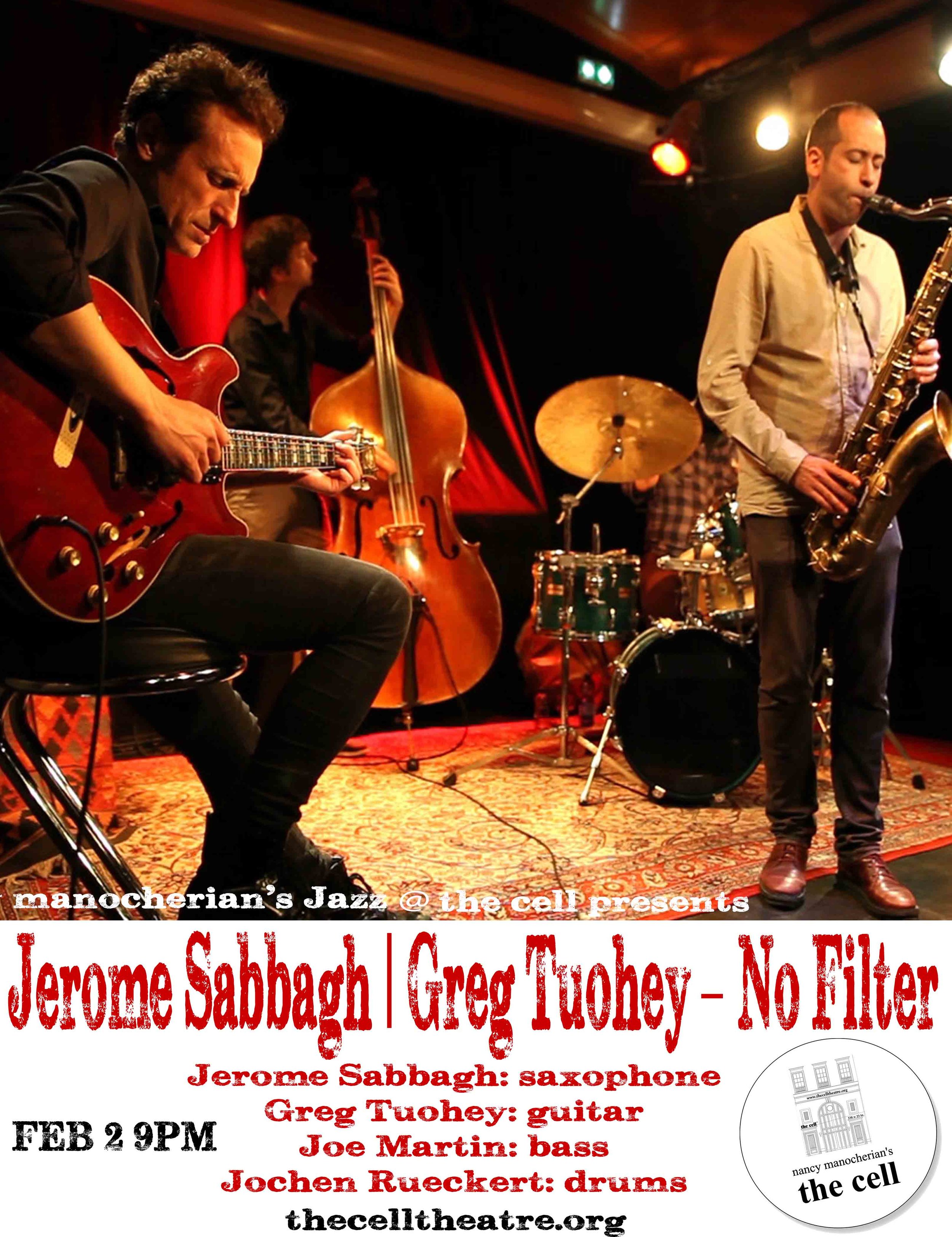 “Mr. Sabbagh played with untroubled self-assurance, and his songs had a sleek and sturdy appeal. What he is working toward, simply and effectively, is a sincerely personal vocabulary”. - New York Times