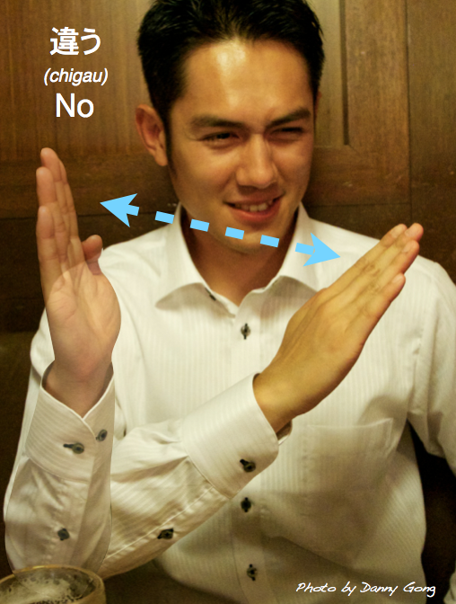 違う (chigau) No