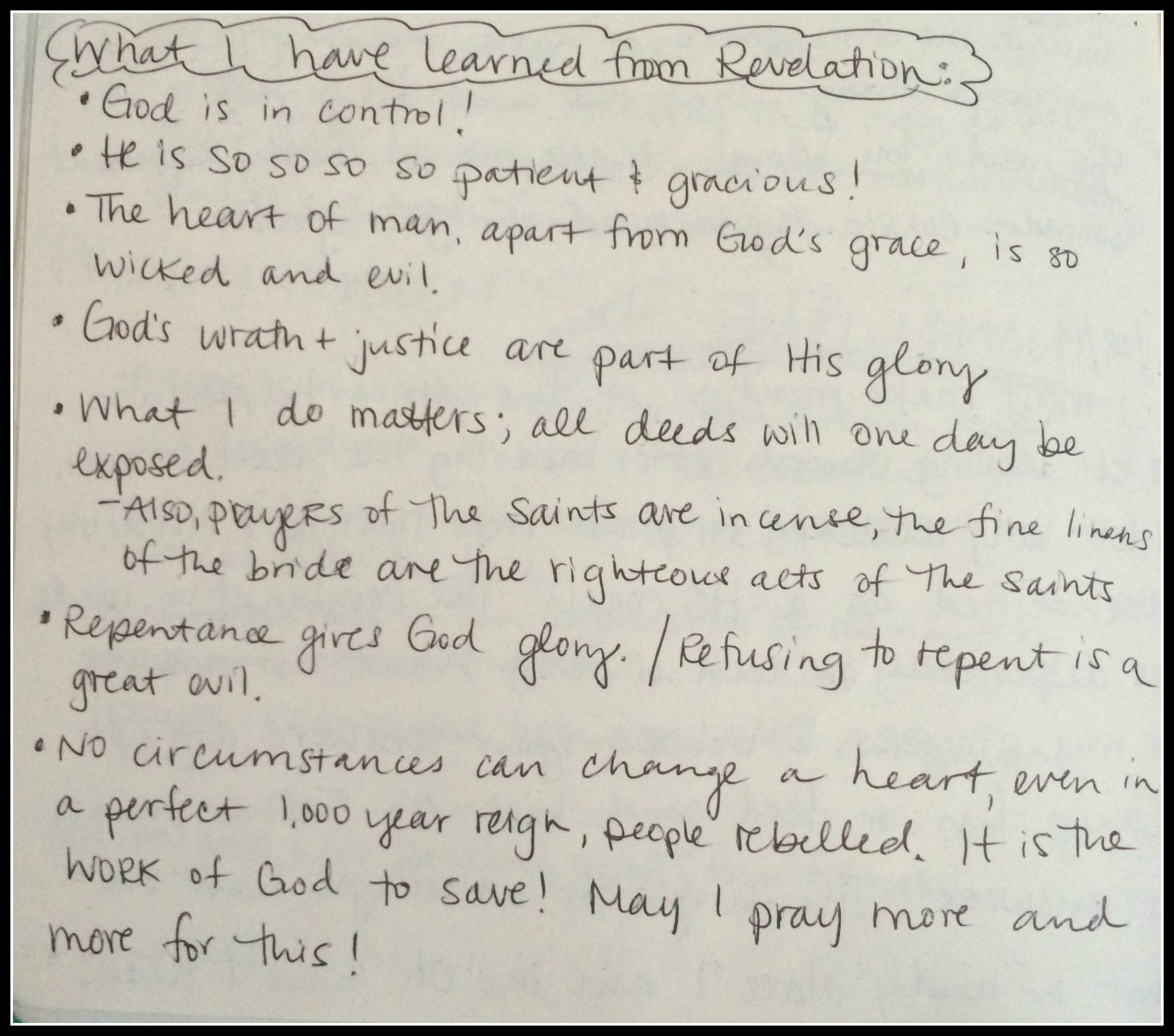 rev notes
