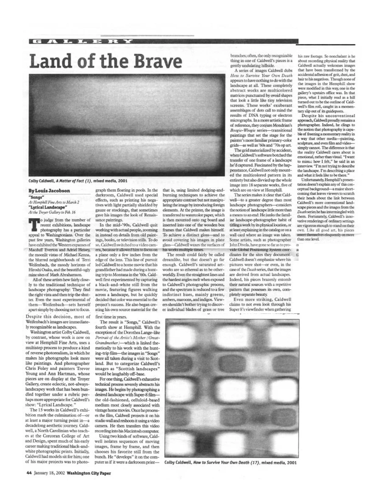 songs review - Washington City Paper