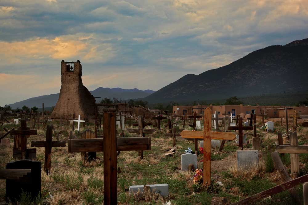 Cemetery, Taos Pueblo