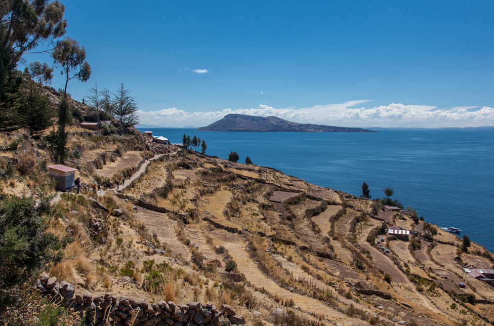 The island of Amantani in the background.