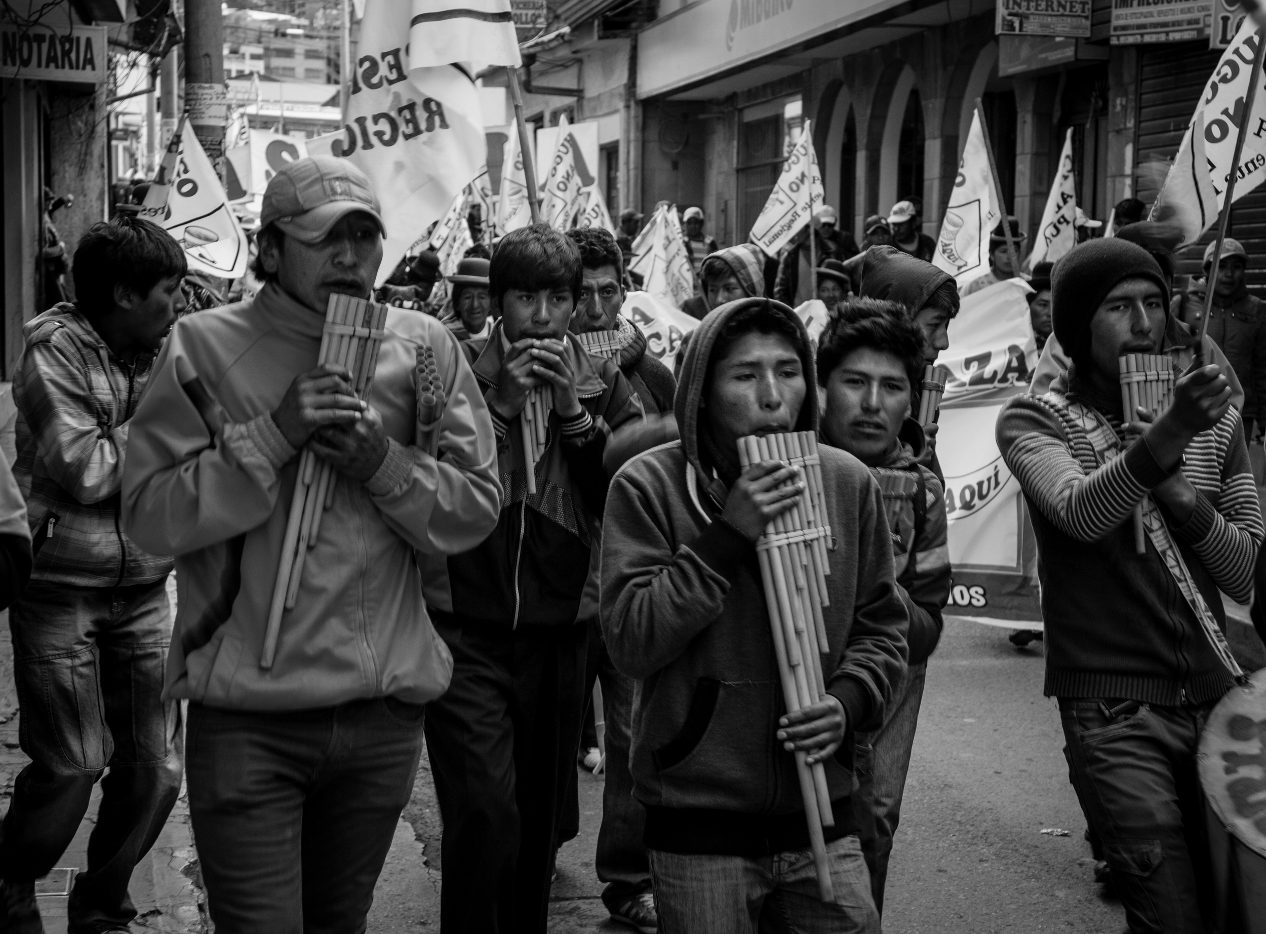 Rally for local candidate, Hugo Llano