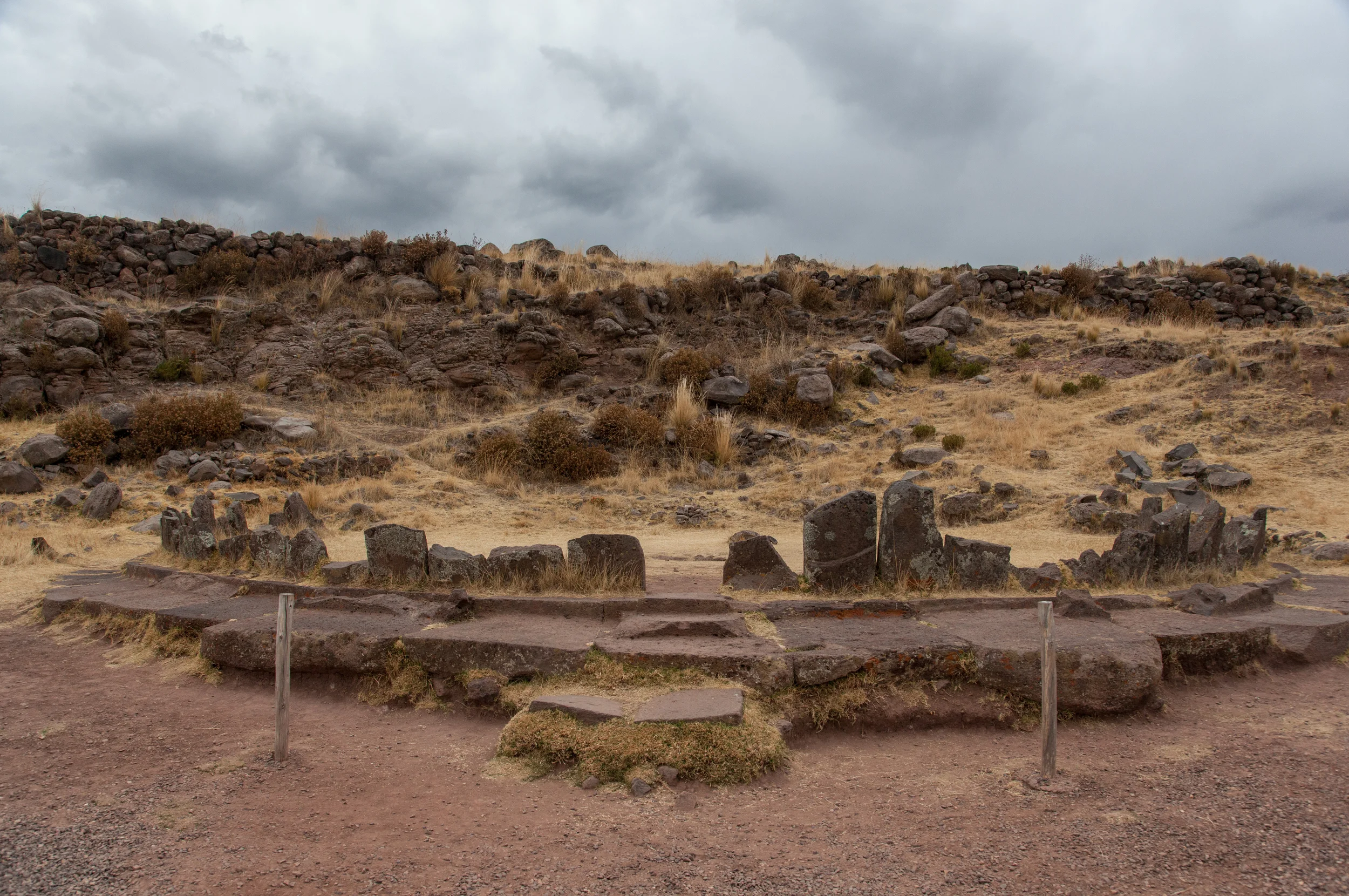 The Intihuatana at Sillustani