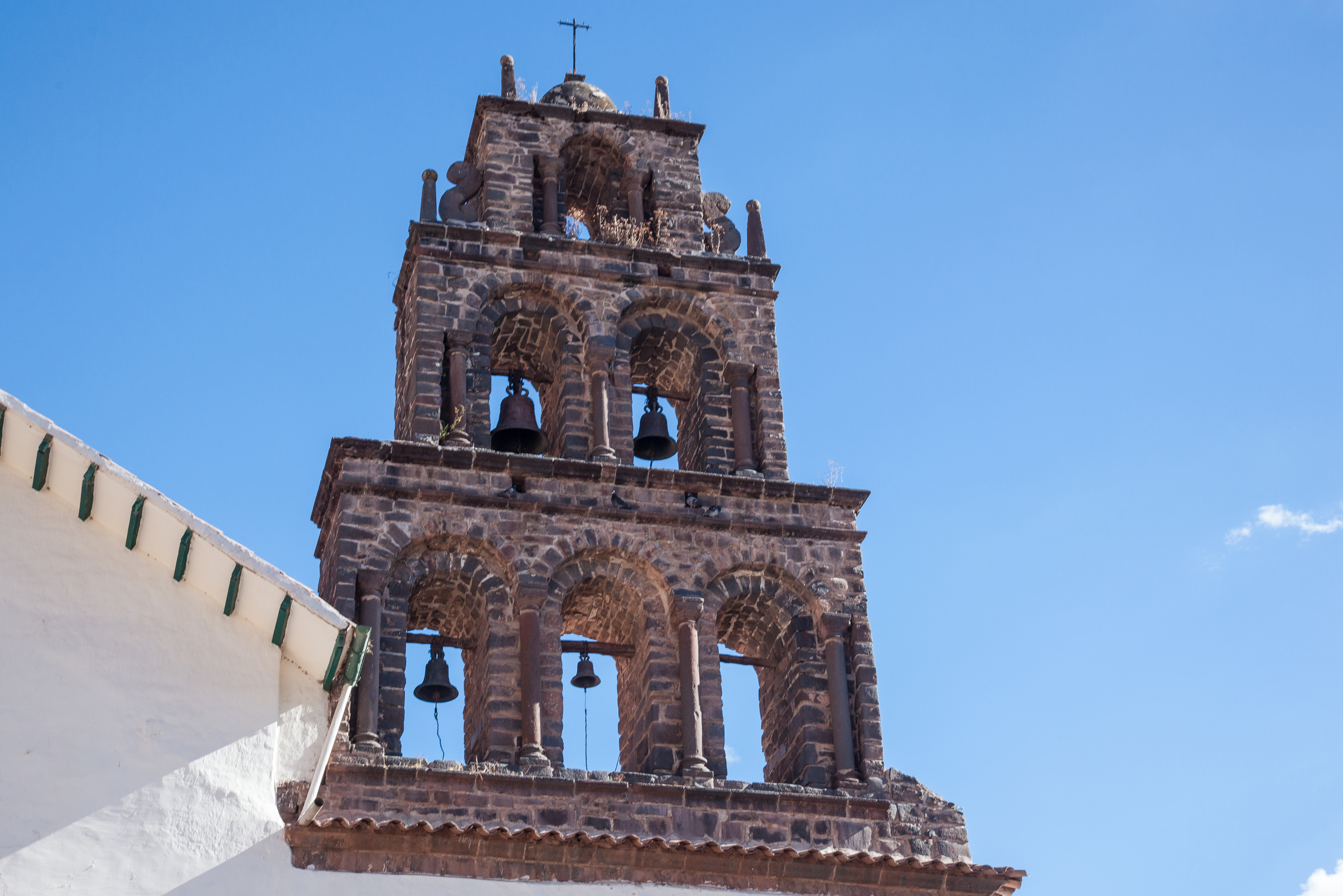 San Juan Bautista de Huaro bell tower