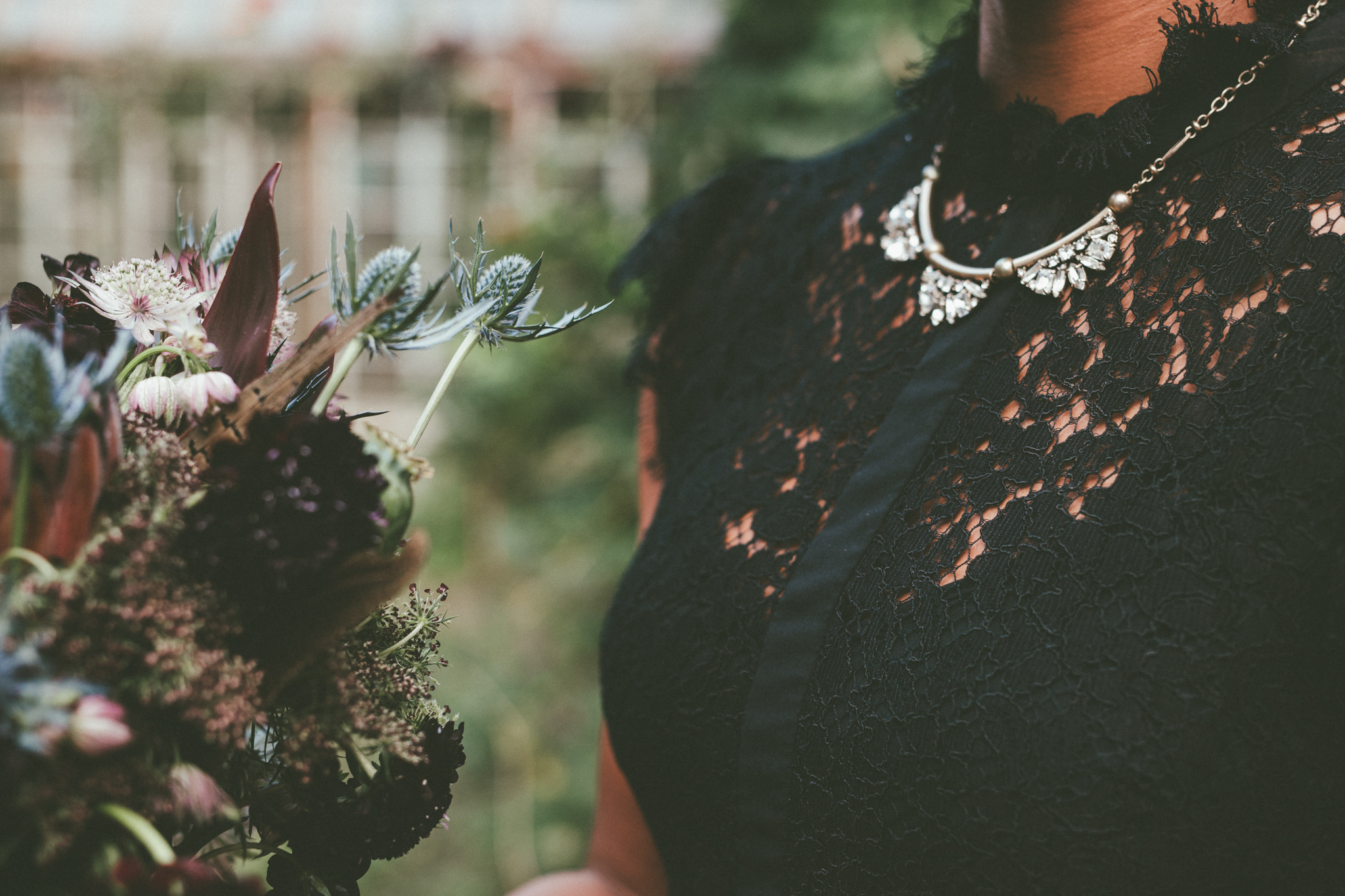 Moody + Witchy Styled Halloween Elopement Photography at Sekrit Theatre - Austin Wedding and Elopement Photographer