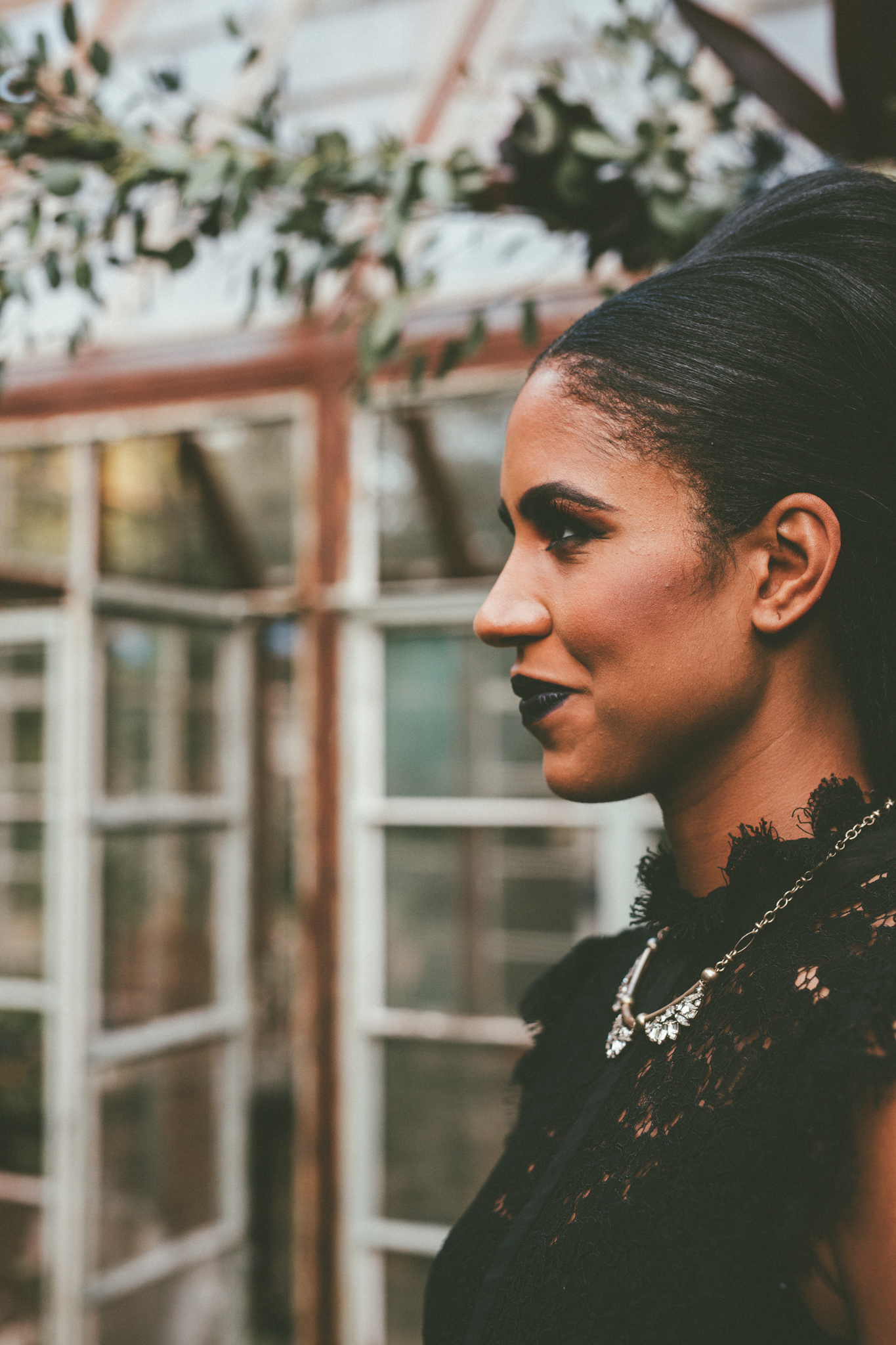 Moody + Witchy Styled Halloween Elopement Photography at Sekrit Theatre - Austin Wedding and Elopement Photographer