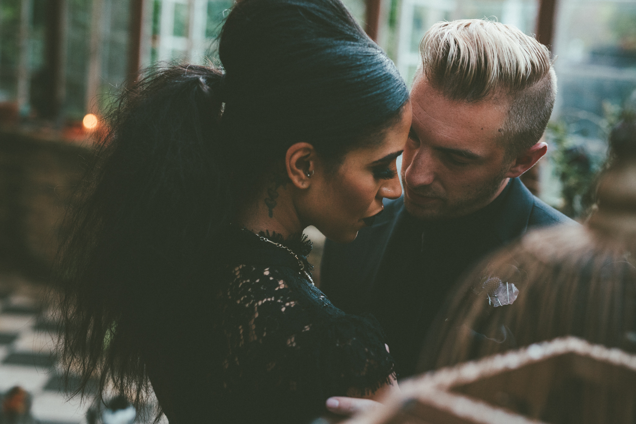 Moody + Witchy Styled Halloween Elopement Photography at Sekrit Theatre - Austin Wedding and Elopement Photographer