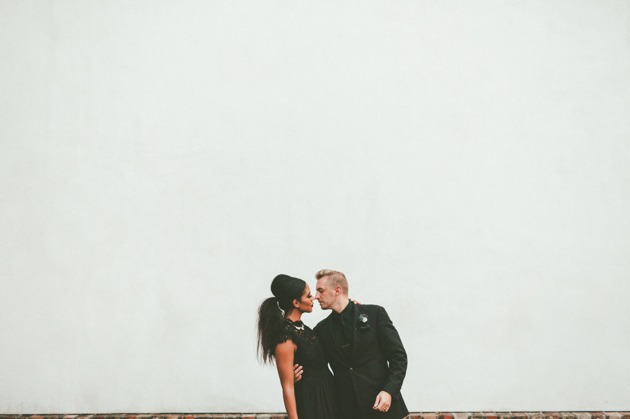 Moody + Witchy Styled Halloween Elopement Photography at Sekrit Theatre - Austin Wedding and Elopement Photographer