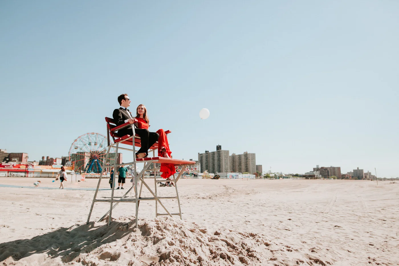Coney Island Engagement - Diana Ascarrrunz Photography -158.jpg