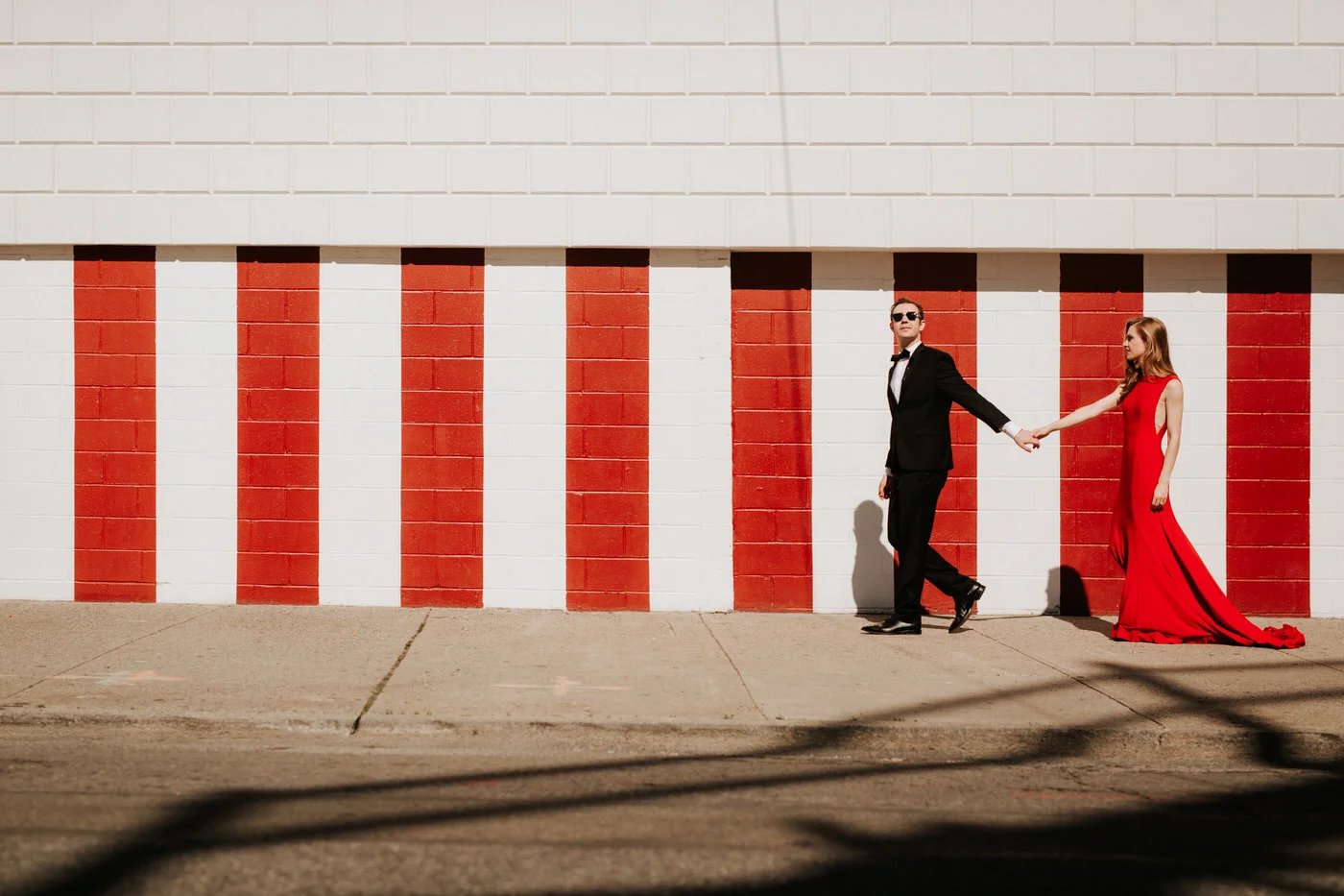 Colorful Coney Island Wedding Photography