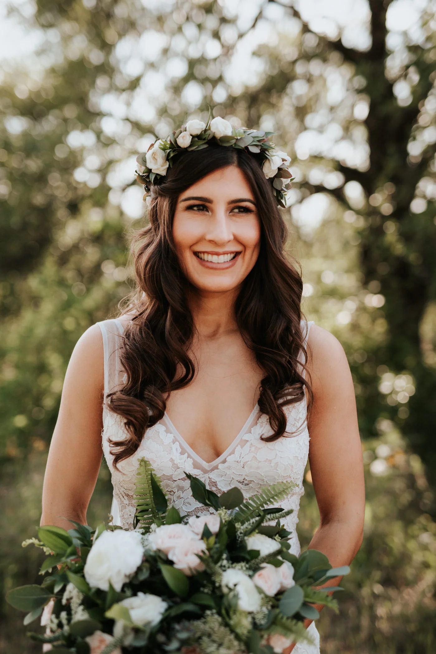 Bride at Thurman's Mansion wedding
