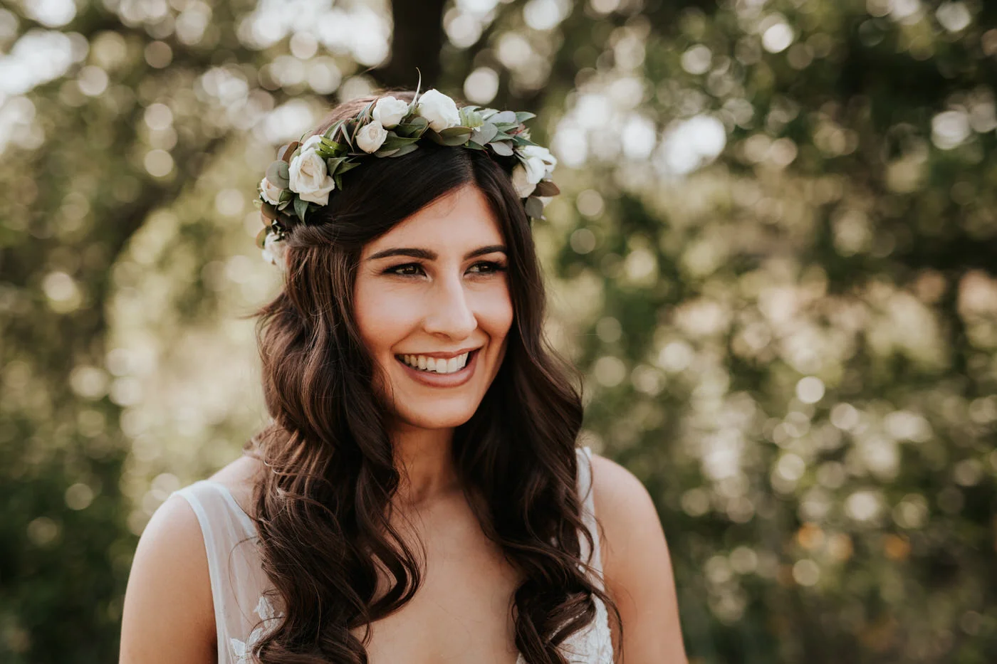 Bride at Thurman's Mansion wedding