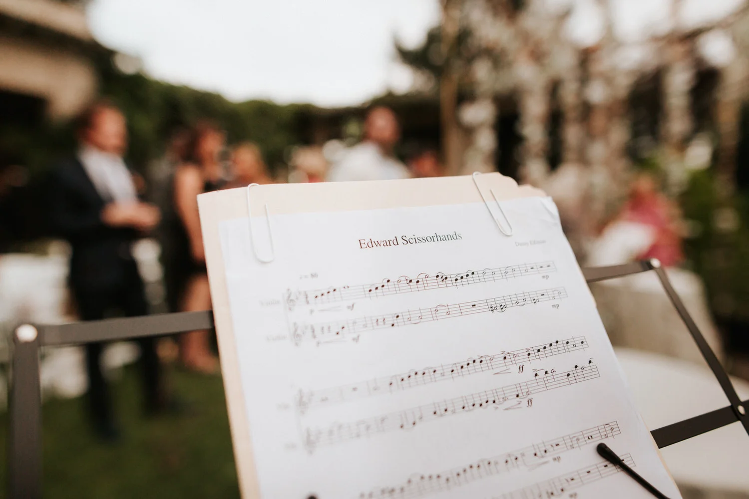 Music at Eolia Mansion glamour wedding