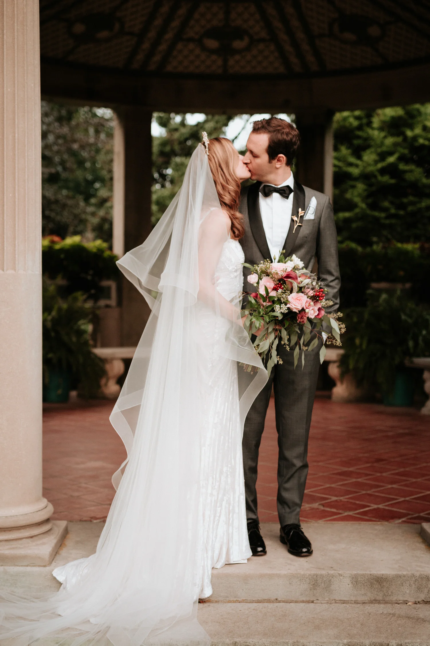 Bridal party at Eolia Mansion Wedding