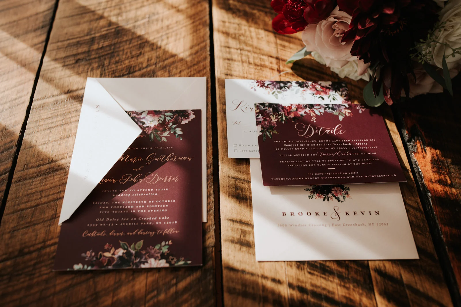 Bridal party at Old Daley Schenectady wedding