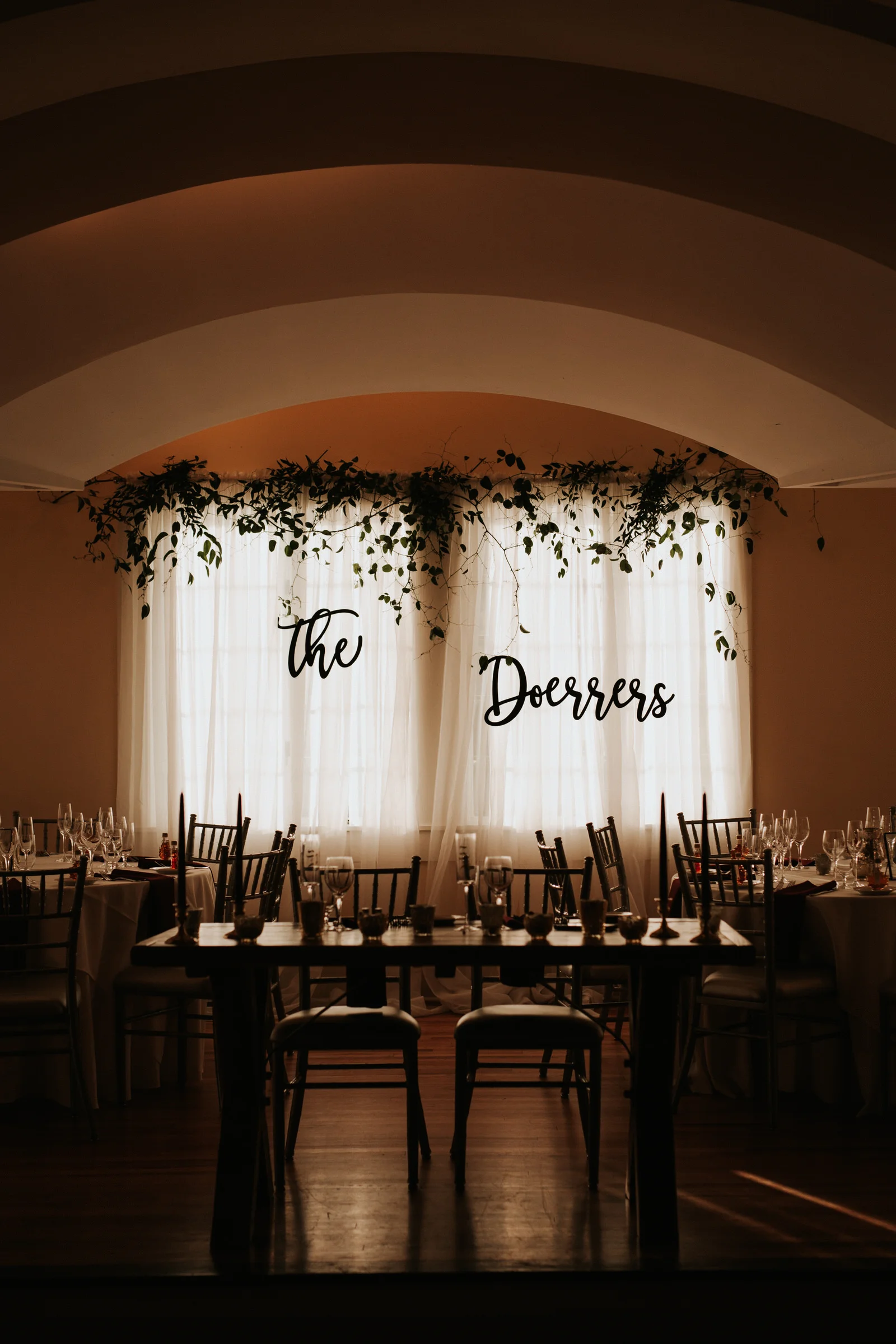 Old Daley Schenectady wedding decor