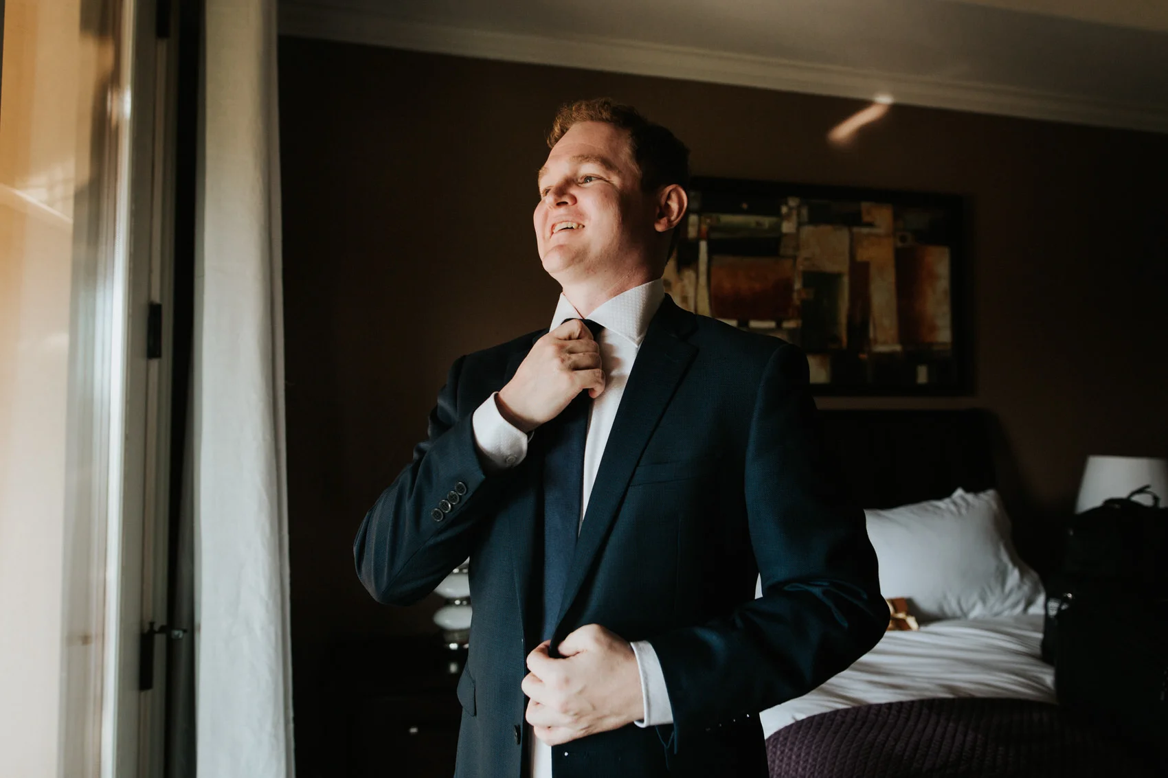 Austin luxury backyard wedding getting ready photos